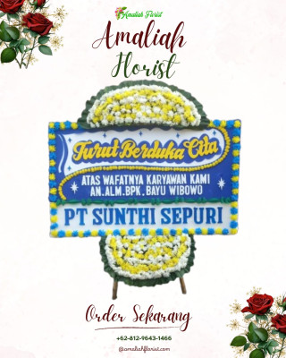 Papan Bunga Duka di Bandar Utama