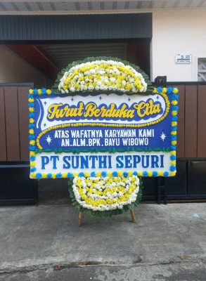 Papan Bunga Duka di Bandar Utama