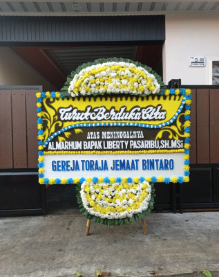 Papan Bunga Duka di Bandar Utama